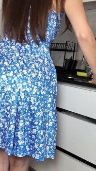 Stepmother Gets Unexpected Sex Right in the Kitchen.