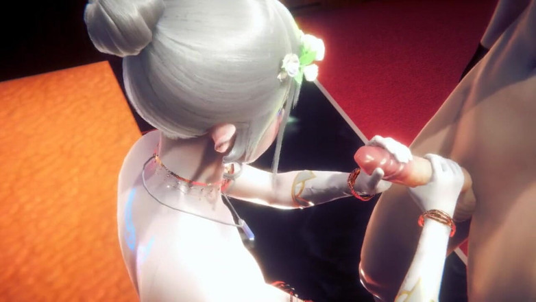 Yaoitube: Yaoi Femboy - Allan honění a bez sedla na podlaze