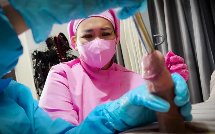 DominaFireOfficial: Mummified and Tormented by 2 Cruel Nurses 3/3