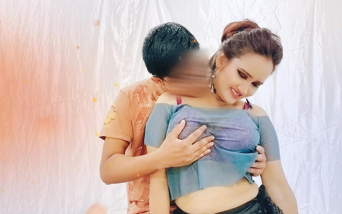 Sexwithsonia: Simran Doing Romance with Her Boy Friend in His Room
