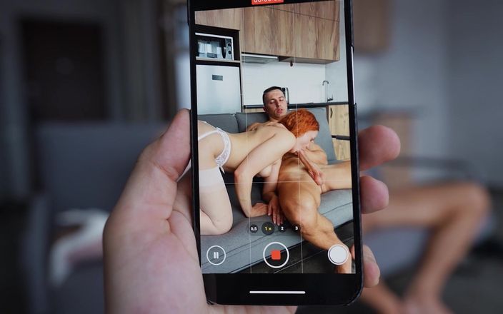 Verlonis: Rothaarige hotwife wird von einem muskulösen stier vollgespritzt, während cuckold...
