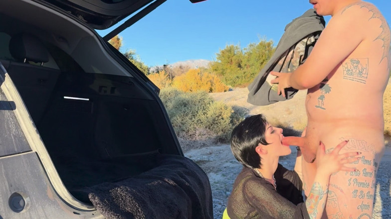 Rare Ripley: Outside Wildlife Fuck in Car Trunk