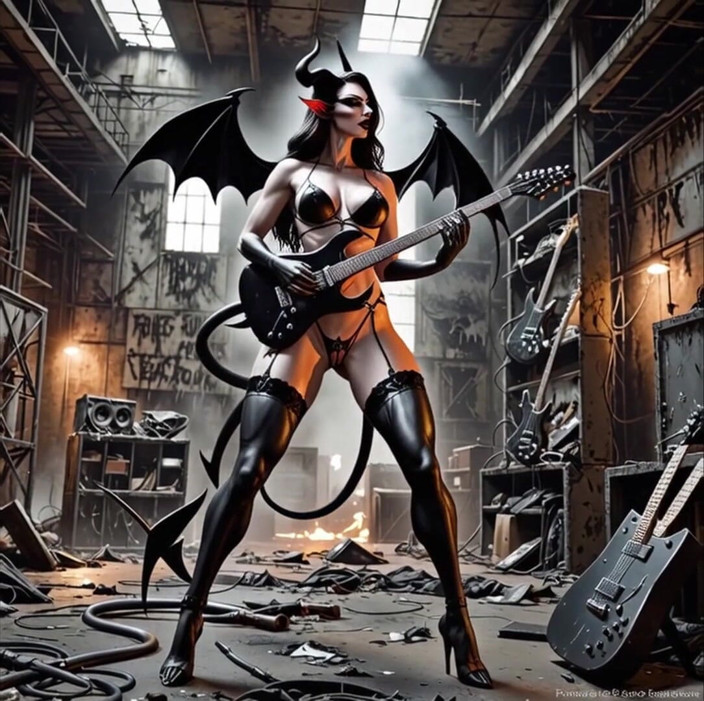 Horny van stevie: Succubus Metal Band Müzik Videosu
