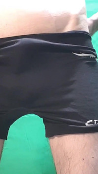 Black Boyshorts Try on