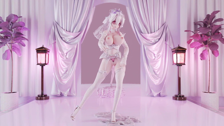 MikuMotion: Nomor Telepon; Gaun pengantin erotis