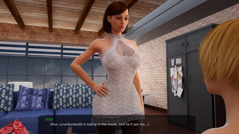 LoveSkySan69Real: Milfy city [v0.6e] частина 54, вона за погані оцінки від loveskysan69