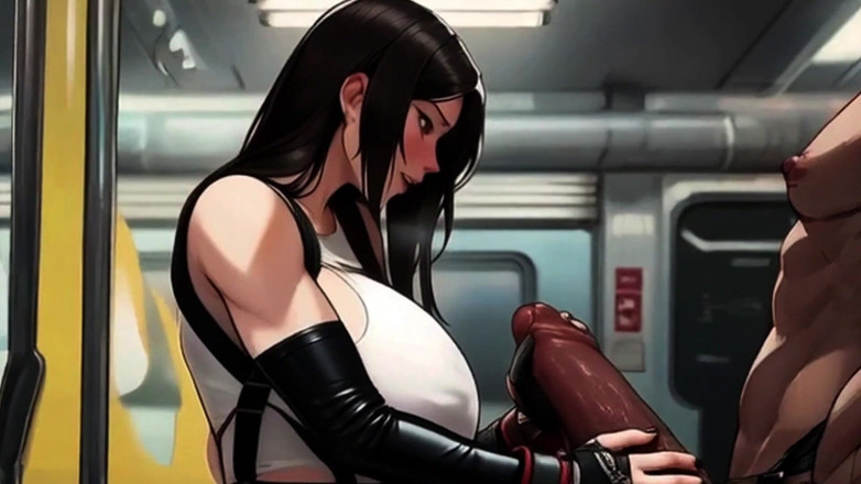 Spicy Toons: Tifa ko midagar tren lena pasand hai