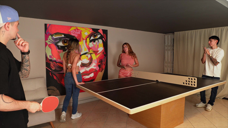 Sara Blonde: Challenge Game Ends in Wet Threesome - Sara Blonde