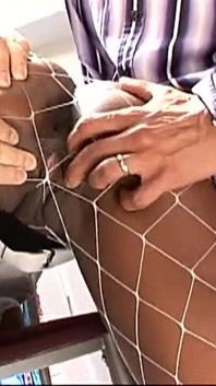 A Black Girl a Dick in Her Pussy a Dick in Her Ass. Super
