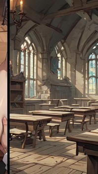 College of Mysterie: Blondie verliert ihre jungfräulichkeit von sehr großem fettem schwanz im College - Episode 2