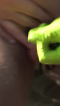 Wanking My Small Dick with Cockring and Rubber Glove (unfortunately Sometimes Blurred)