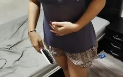 POV - 私の義理の妹、義理の兄弟との自家製セックス私はあなたのコックに乗りたい