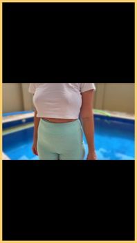 Wifey Wet Shirt in the Pool with Perfect Braless Tits
