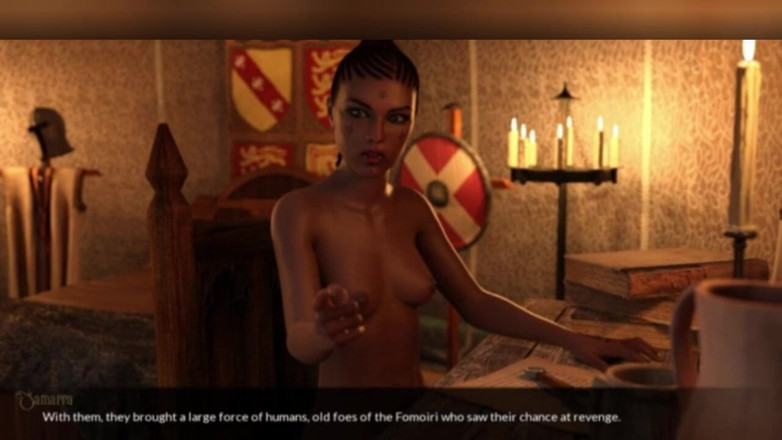 3DXXXTEEN2 Cartoon: Fomorians hebben geen kleren nodig. 3D porno tekenfilmseks