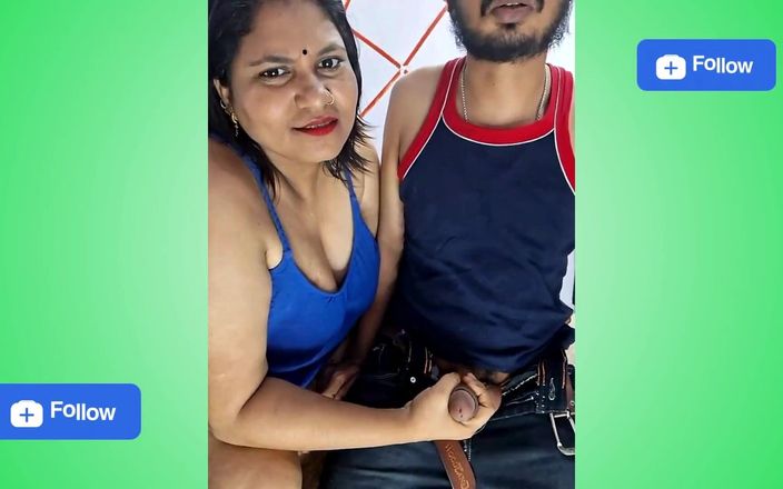 Randi Riya: India bhabhi folla con vecino chico p1