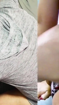 처남이 크리스마스 저녁 준비를 도와줬어