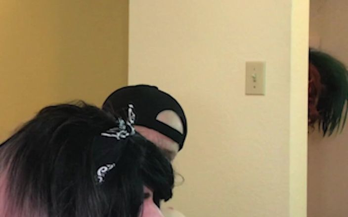 Jake Grand the man: Goth Sissy Jade Madison Deepthroating Dick - Kompilace 3