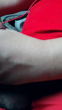 This Young Man Hasn't Masturbated for a Long Time, and Finally His Cock Cums a Lot of Sperm