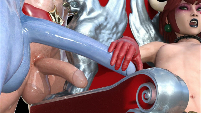 Cock Box 3D: Bowsette üçlü elle muamele bukkake bölüm 1, 2, 3, 4, ve 5 mega chunk