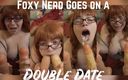 Lexxi Blakk: Foxy nerd vai em um encontro duplo