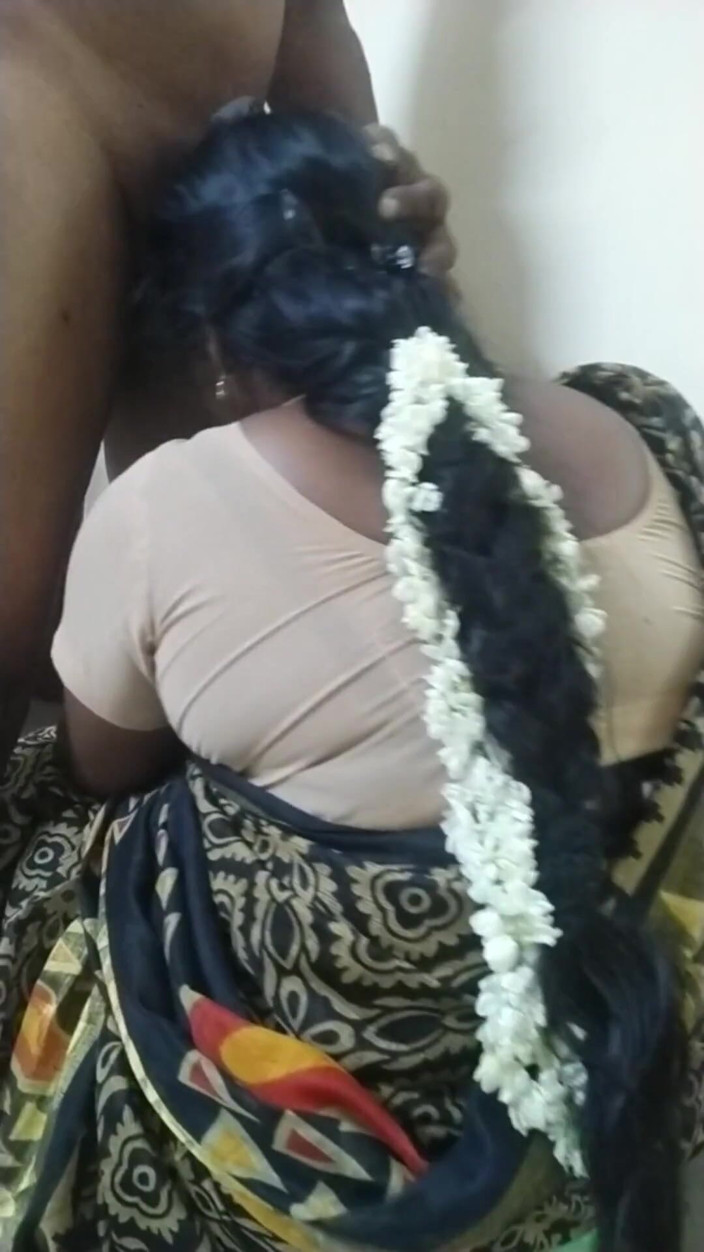 Saranya: Blowjob with Hairjob