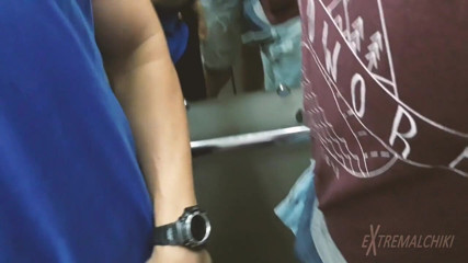 Extremalchiki: Dorm entrance twinks sex