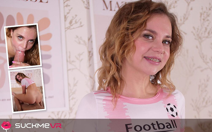 Suck Me VR: 牙箍，bella grey，喜欢吮吸大鸡巴