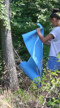 Sexy Teen Goes to Forest to Strip and Play with Herself