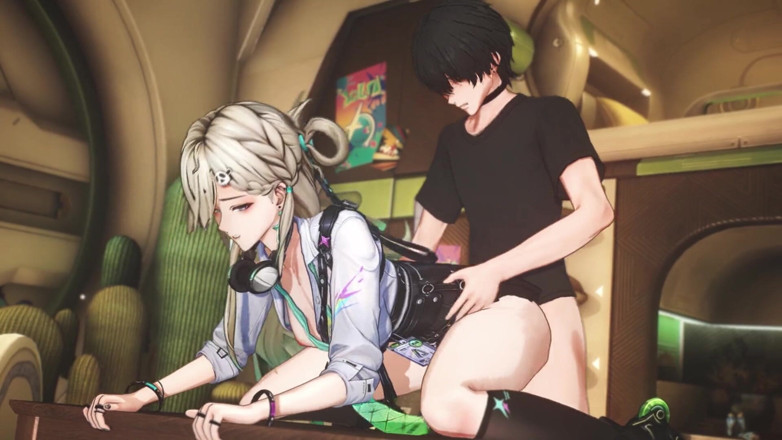 NSFWOtaku: Wuthering Waves - Hari Seks Sempurna Lynae Dengan Rover 2 - Animasi Hentai 3D