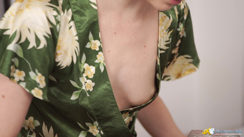 DownblouseJerk: Ariel Anderssen - You'a Downblouse Perv - Joi
