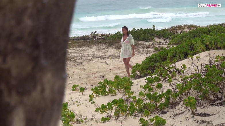 Jasmine RougeXXX: Under the palms in Punta Cana, my friend gets the...