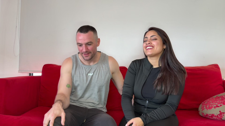 Andres Acosta: Behind the Scenes Interview and Shower with Busty Latina Babe,...
