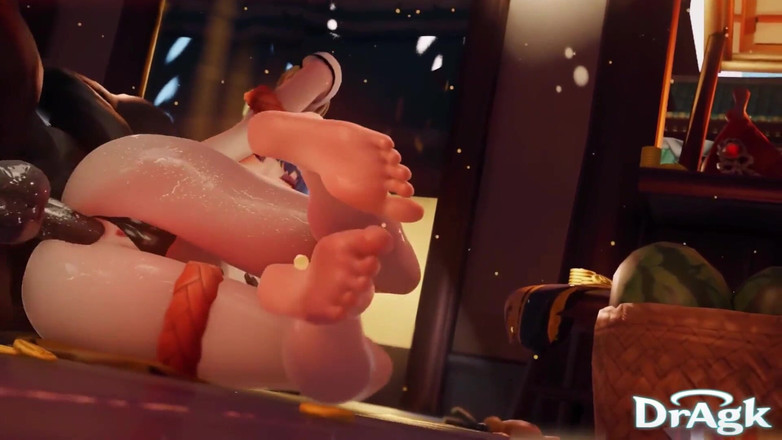 DrAgk: タイムスキップ シャンリンが自分のキッチンで犯される 原神 3D アニメーション ヒリチャール Alt バージョン