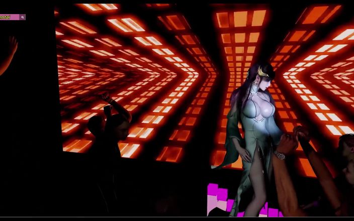 X Hentai: Schöne tänzerin - 3D-animation