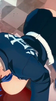Kimetsu No Yaiba Shinobu Hentai De quatro sexo Crempie Mmd 3D Blue Clothes Color Edit Smixix