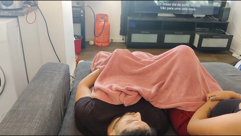 Miss Squirting: Stepson caught masturbating