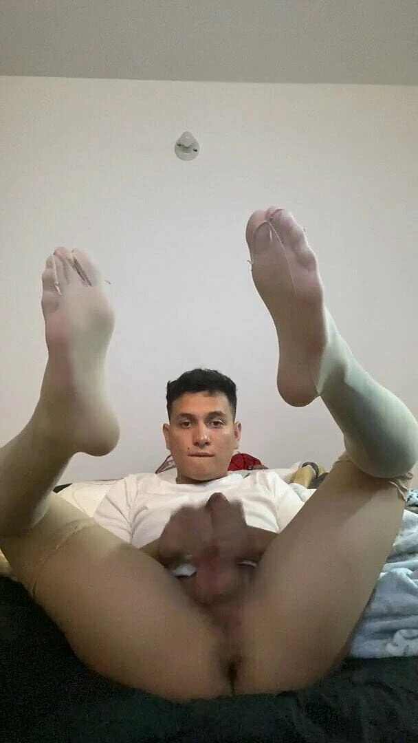 Tomas Styl: I put on feet-colored nylon stockings and give myself the...
