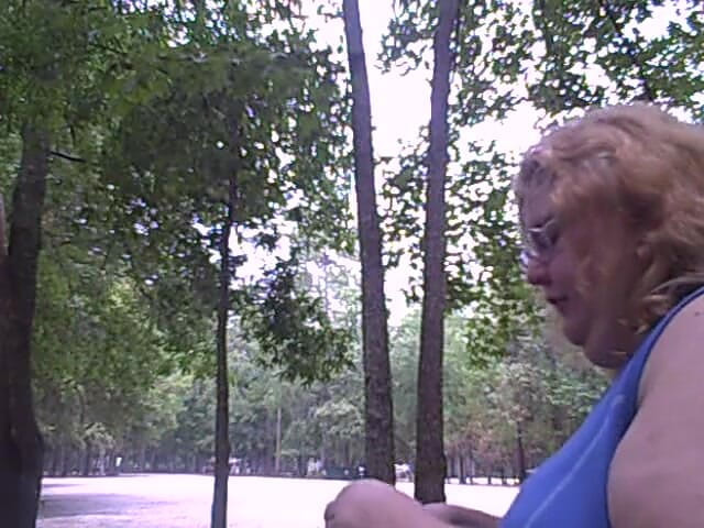 BBW nurse Vicki adventures with friends: Bbw outdoor balloon blow up and pop