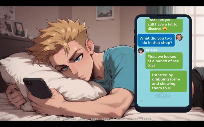 Cumming Gaming: Yeni kız arkadaşım tabu hentai oyunu ep.12 iki üvey kız kardeş...