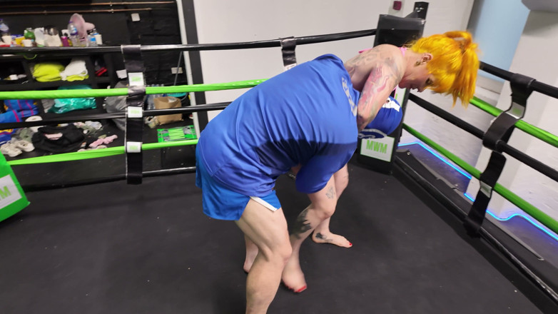 ESW Wrestling UK: Muscle Worship! Phoenix Star Vs Masked Rider - Featuring Mixed Wrestling,