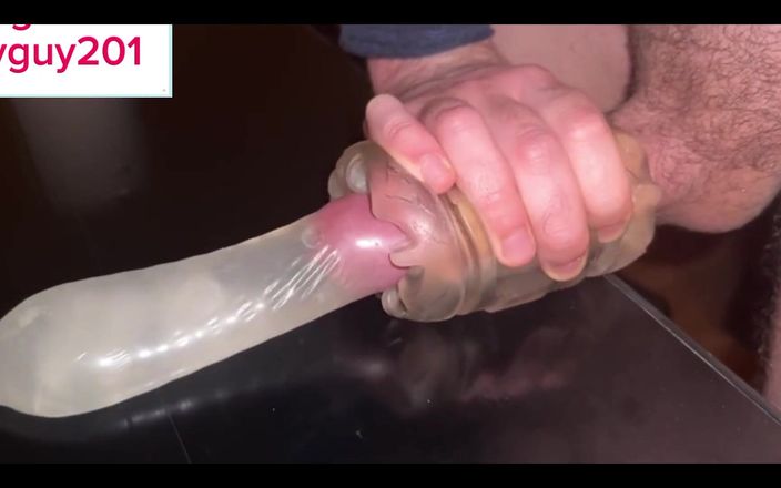 Bigbadfriendlyguy: Guy Moaning While Fucking Fleshlight with Dirty Talk Until Huge...