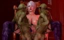 Jackhallowee: Goblin सेना बड़े स्तनों वाली हसीना को चोदती है