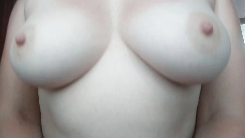Pussy For Sperm: Playing with my boobs - Come and fuck me! Big beautiful...