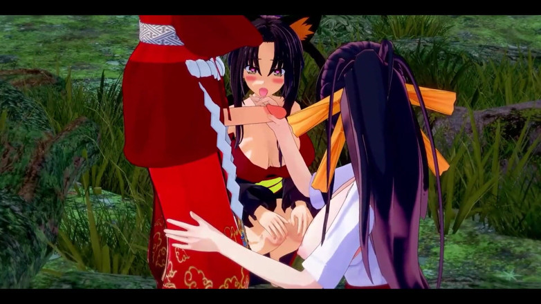 Fantasy king: Seks Kimono Gremory Rias di Festival | Hsdxd Ntr Madness E9 |...