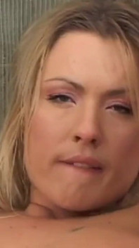 Alone in the house masturbates and has a strong orgasm