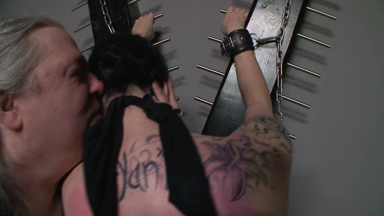 German BDSM MMV: BDSM - Rough Use of a Submissive Toy in Chains