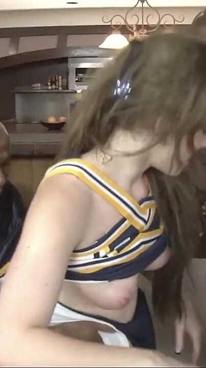 Cheerleader Takes Anal BBC Gangbang DP - Extreme Interracial Double Penetration (Black Monstercock Force)