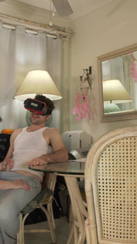 Stepson gets sex while watching VR porn