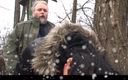 OLD Sinner: Old Man Fucks a MILF Outdoors and Cums in the...