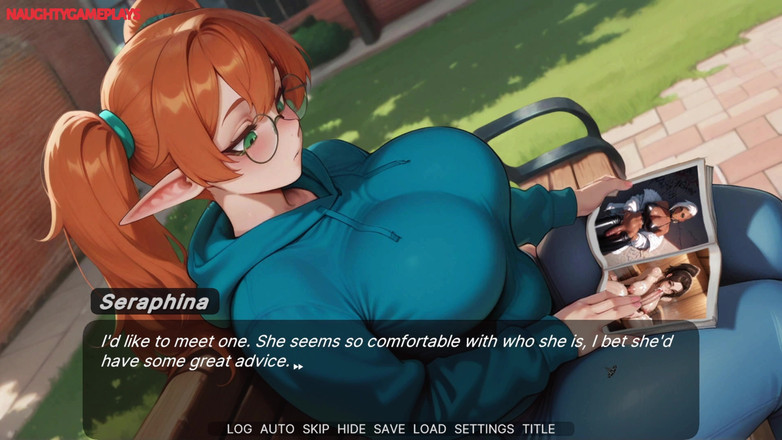 Naughty gameplays trans: 세라피나스 라이프 (02부) - 람자3드